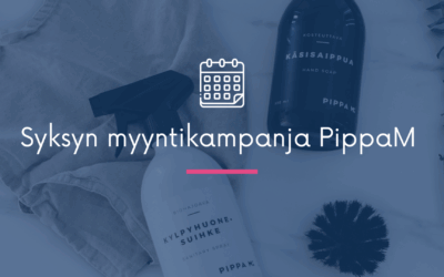 TUE SEURAA OSTAMALLA PIPPAM -TUOTTEITA