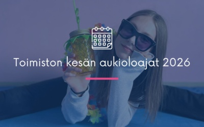 KESÄN AUKIOLOAJAT